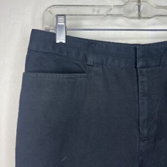 vintage gap bootcut stretch black Trouser Pants 8 R - Picture 3 of 4